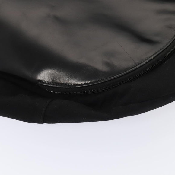 GUCCI Boston Bag Canvas Leather 2-Wege Schwarz Auth ep5717