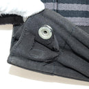 HERMES Tasche Canvas 2er Set Schwarz Hellbeige Auth 151314-18
