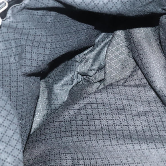 GUCCI Boston Bag Canvas Leather 2way Black Auth ep5717