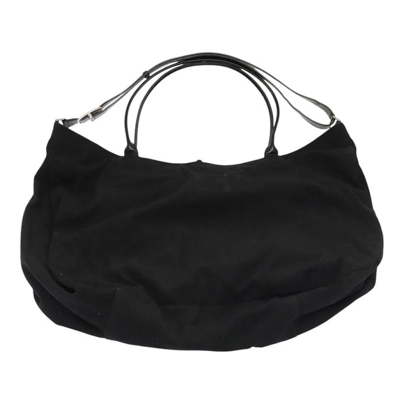 GUCCI Boston Bag Canvas Leather 2-Wege Schwarz Auth ep5717