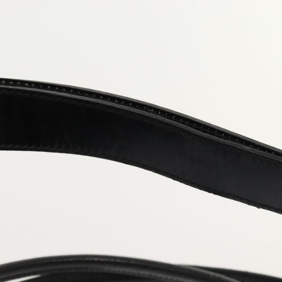GUCCI Boston Bag Canvas Leather 2-Wege Schwarz Auth ep5717
