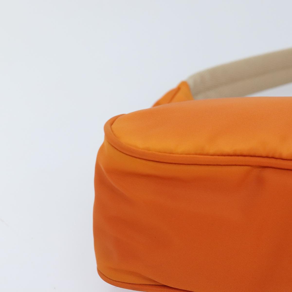 PRADA Mini Hand Bag Nylon Orange Auth ep5720