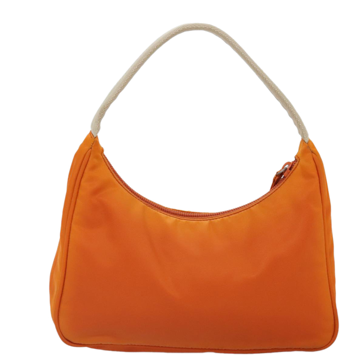 PRADA Mini Hand Bag Nylon Orange Auth ep5720 - 0