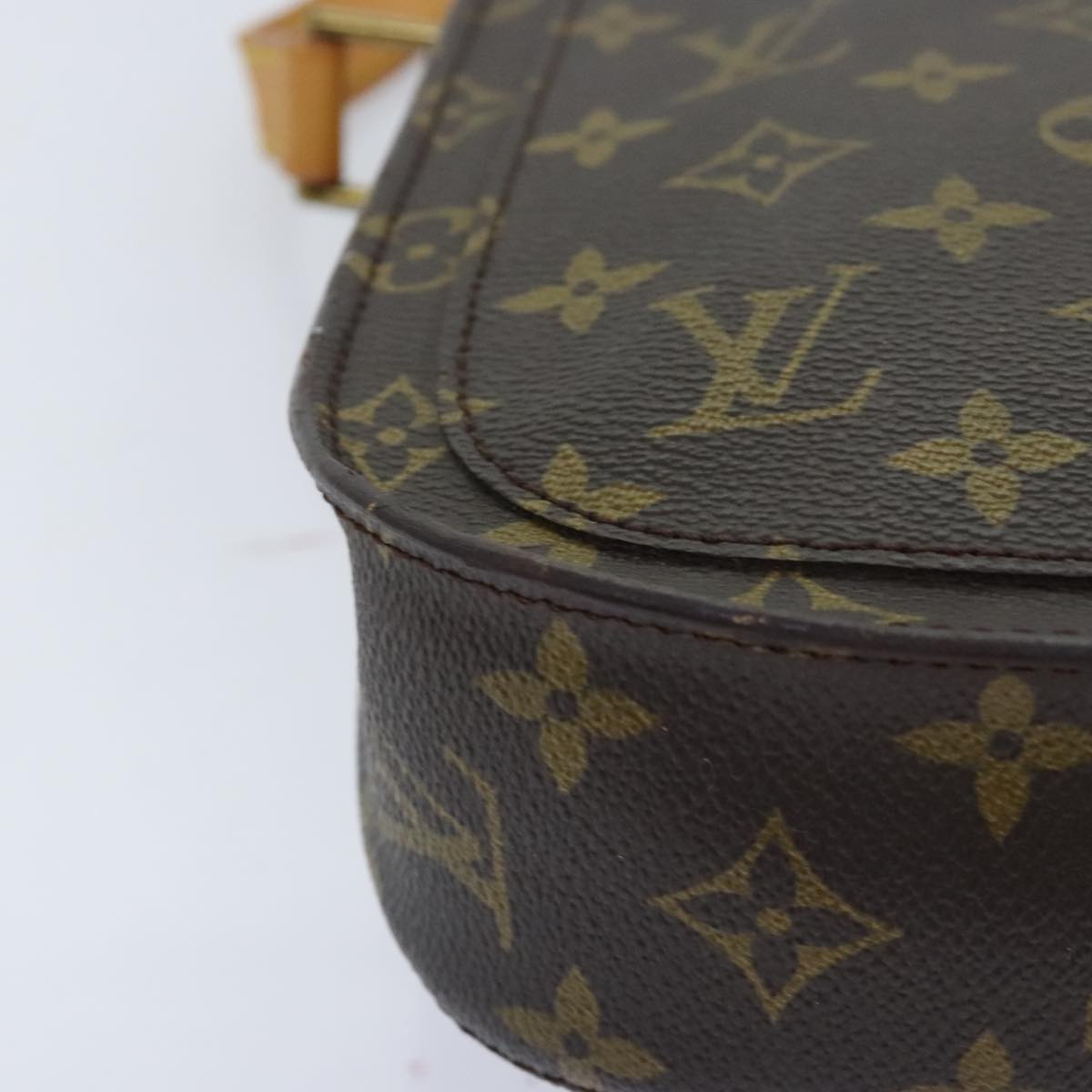 LOUIS VUITTON Monogram Saint Cloud GM Shoulder Bag M51242 LV Auth ep5747