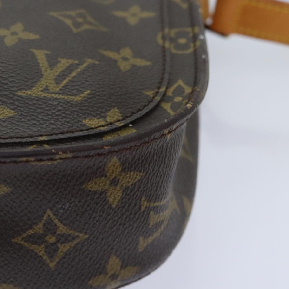 LOUIS VUITTON Monogram Saint Cloud GM Shoulder Bag M51242 LV Auth ep5747