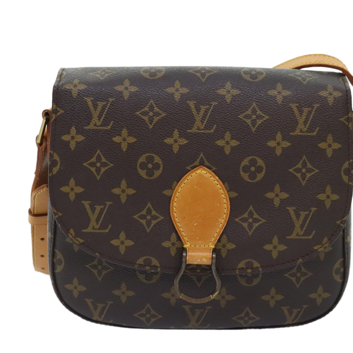 LOUIS VUITTON Monogram Saint Cloud GM Shoulder Bag M51242 LV Auth ep5747 - 0