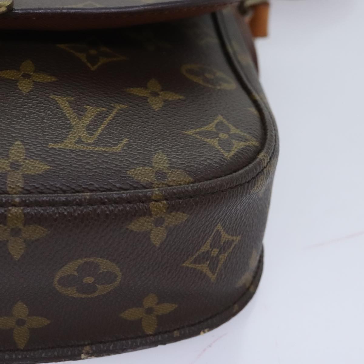 LOUIS VUITTON Monogram Saint Cloud MM Shoulder Bag M51243 LV Auth ep5748