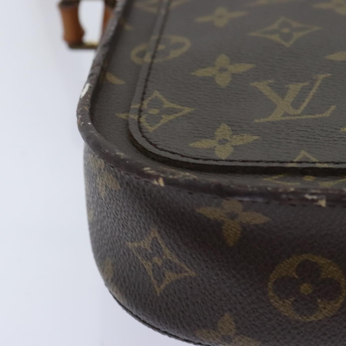 LOUIS VUITTON Monogram Saint Cloud MM Shoulder Bag M51243 LV Auth ep5748