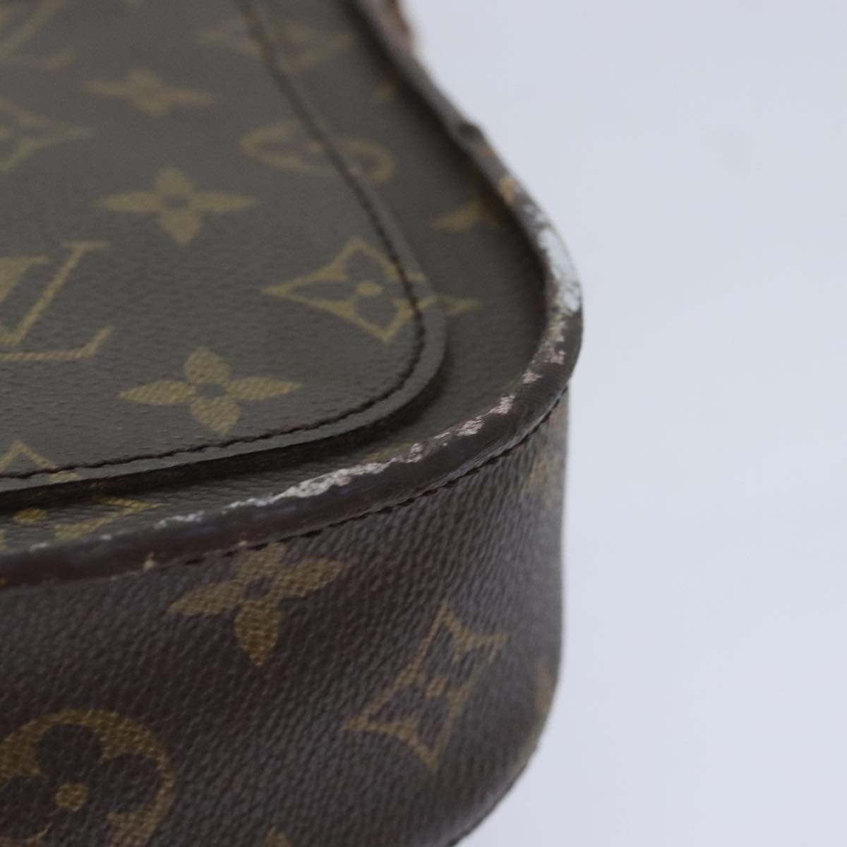 LOUIS VUITTON Monogram Saint Cloud MM Shoulder Bag M51243 LV Auth ep5748