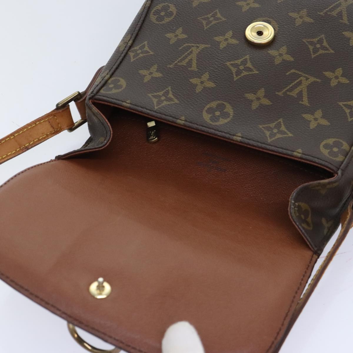 LOUIS VUITTON Monogram Saint Cloud MM Shoulder Bag M51243 LV Auth ep5748