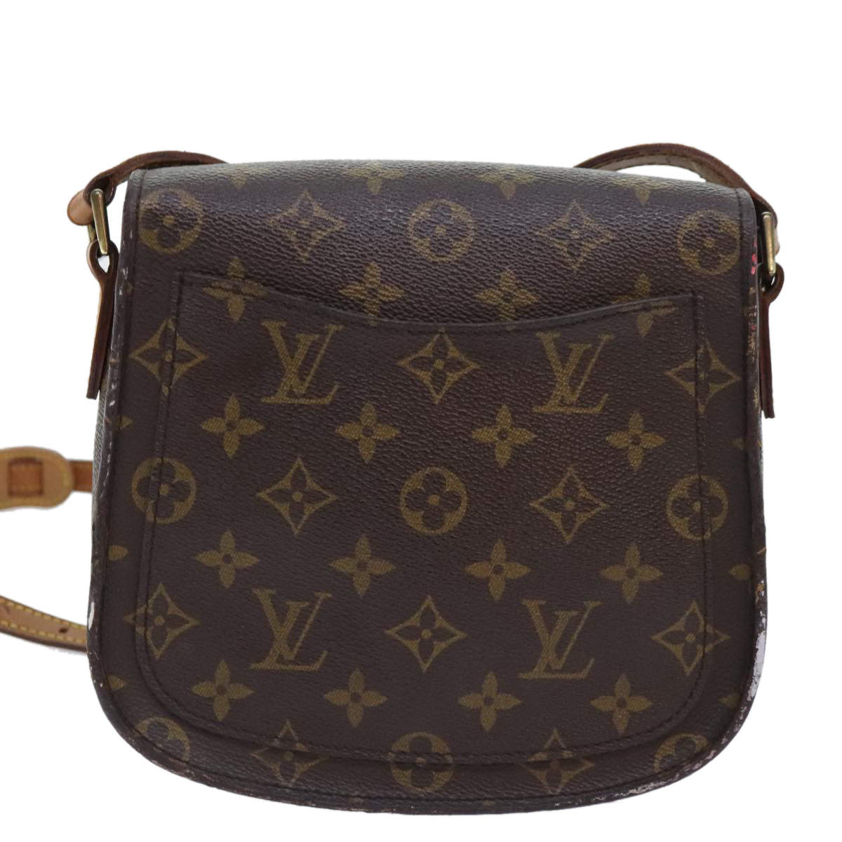 LOUIS VUITTON Monogram Saint Cloud MM Shoulder Bag M51243 LV Auth ep5748 - 0