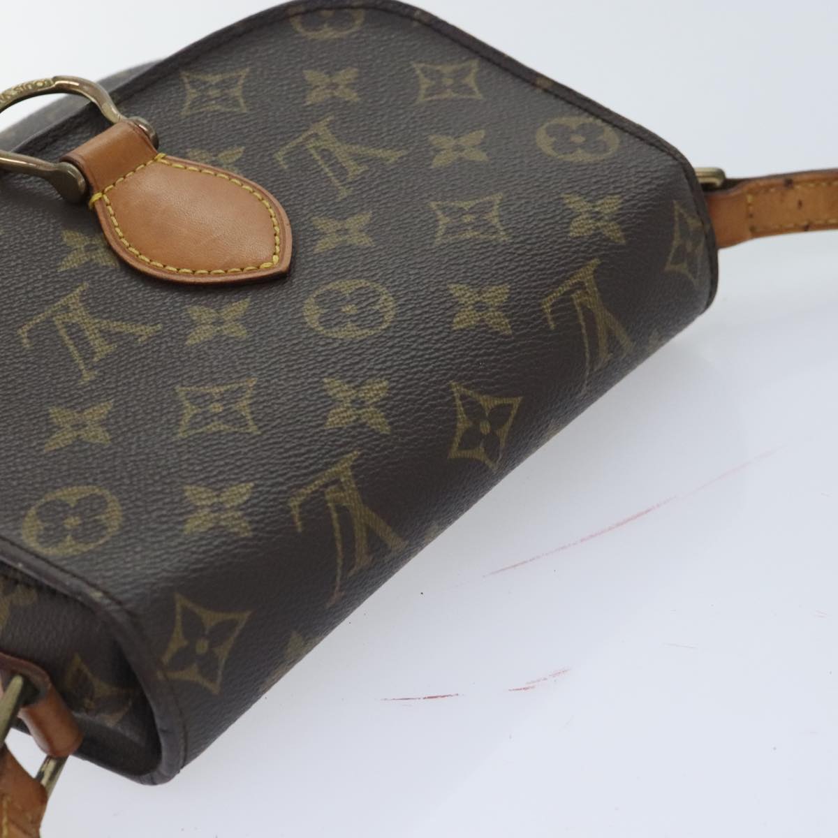 LOUIS VUITTON Monogram Saint Cloud MM Shoulder Bag M51243 LV Auth ep5748