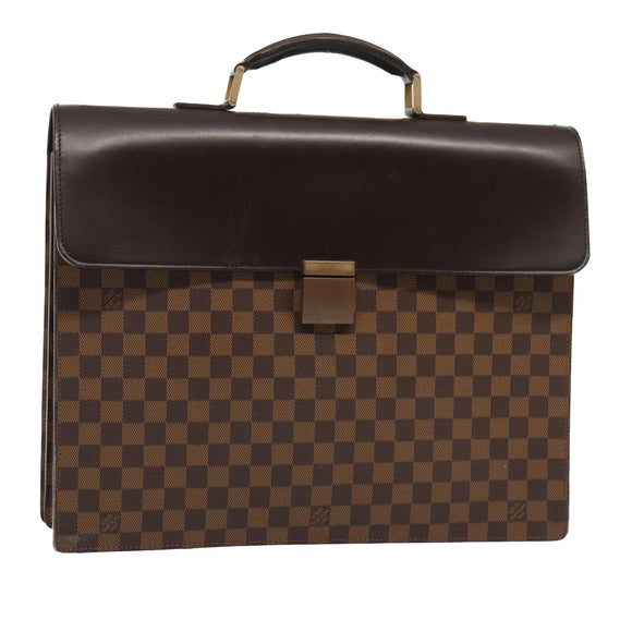 LOUIS VUITTON Damier Ebene Altona GM Hand Bag N53312 LV Auth ep5754
