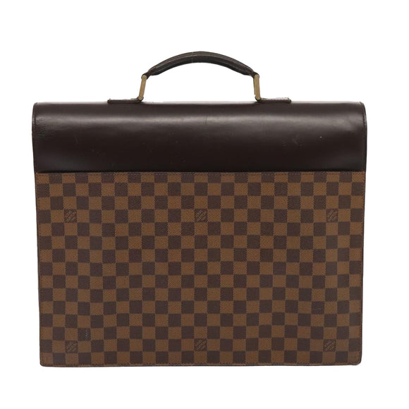 LOUIS VUITTON Damier Ebene Altona GM Hand Bag N53312 LV Auth ep5754