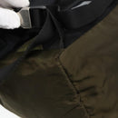PRADA Backpack Nylon Khaki Silver Auth ep5764-18