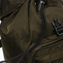 PRADA Backpack Nylon Khaki Silver Auth ep5764-21