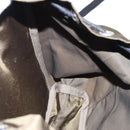 PRADA Backpack Nylon Khaki Silver Auth ep5764-23