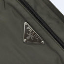 PRADA Shoulder Bag Nylon Gray Silver Auth ep5770-18