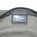 PRADA Shoulder Bag Nylon Gray Silver Auth ep5770-20