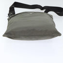 PRADA Shoulder Bag Nylon Gray Silver Auth ep5770-5