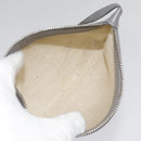 BALENCIAGA Navy Cabas S Hand Bag Canvas Leather White Beige 339933 Auth ep5793-25