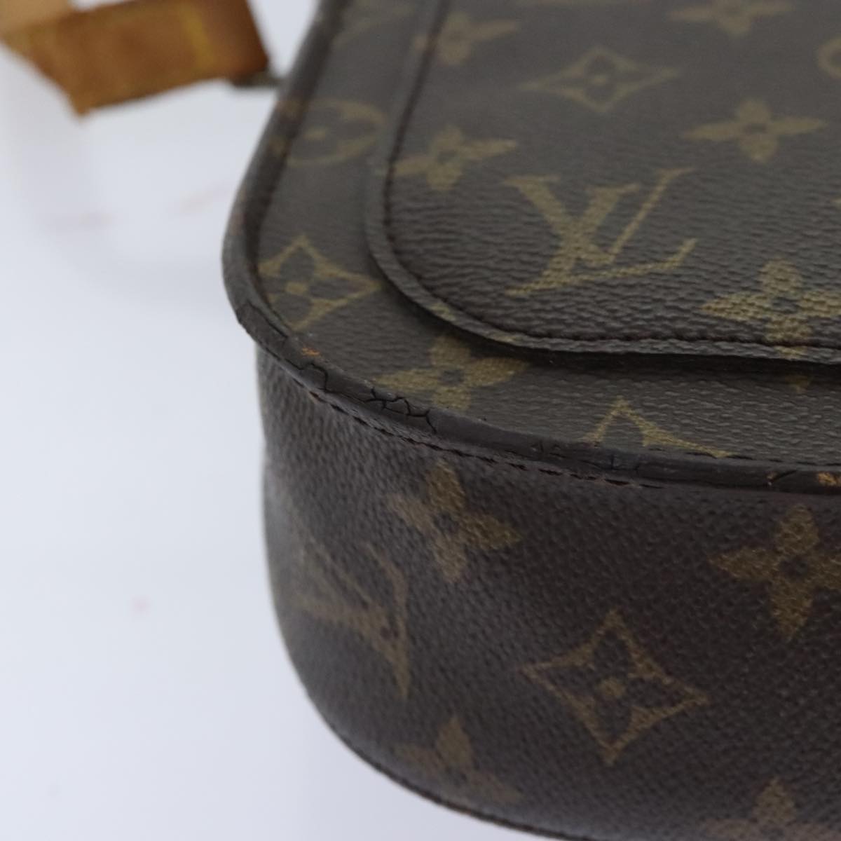 LOUIS VUITTON Monogram Saint Cloud GM Shoulder Bag M51242 LV Auth ep5796