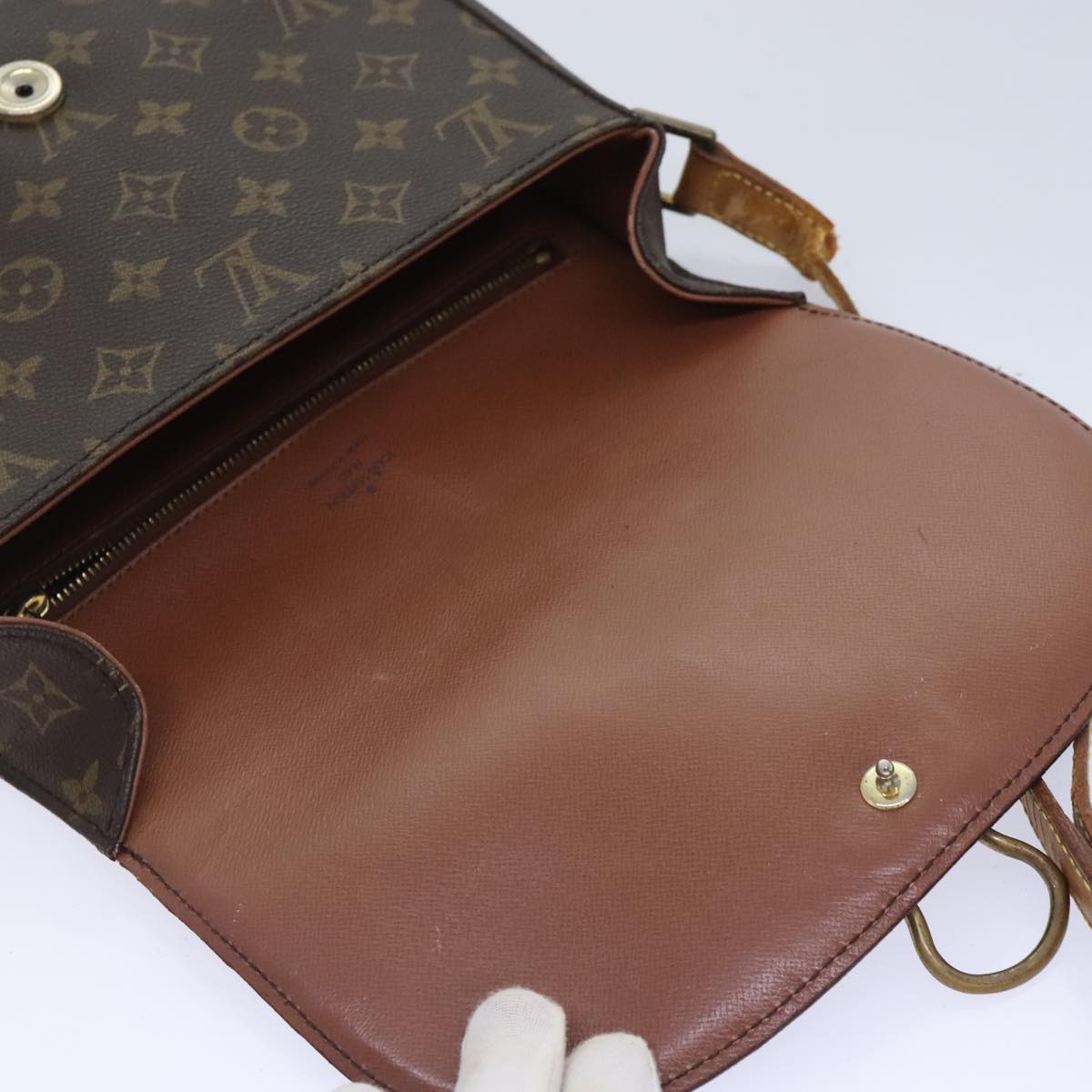 LOUIS VUITTON Monogram Saint Cloud GM Shoulder Bag M51242 LV Auth ep5796