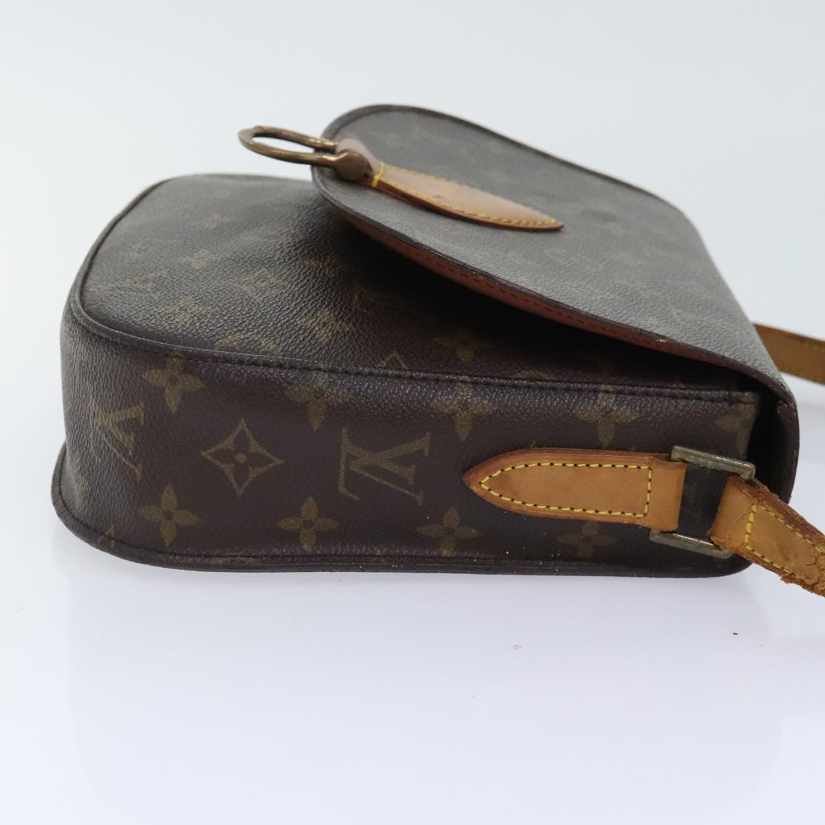 LOUIS VUITTON Monogram Saint Cloud GM Shoulder Bag M51242 LV Auth ep5796