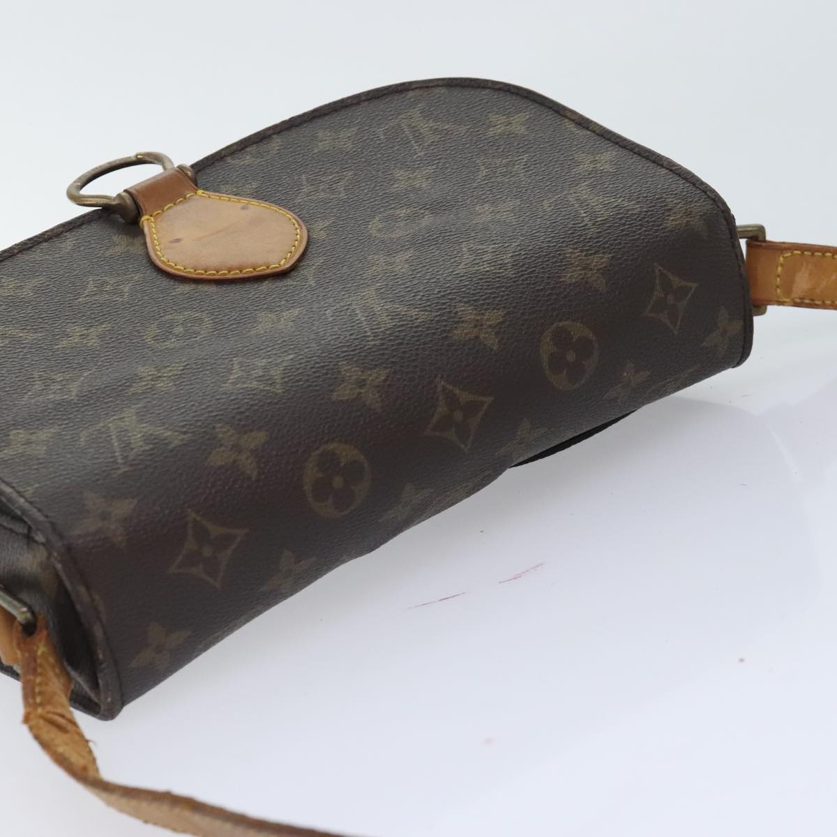 LOUIS VUITTON Monogram Saint Cloud GM Shoulder Bag M51242 LV Auth ep5796