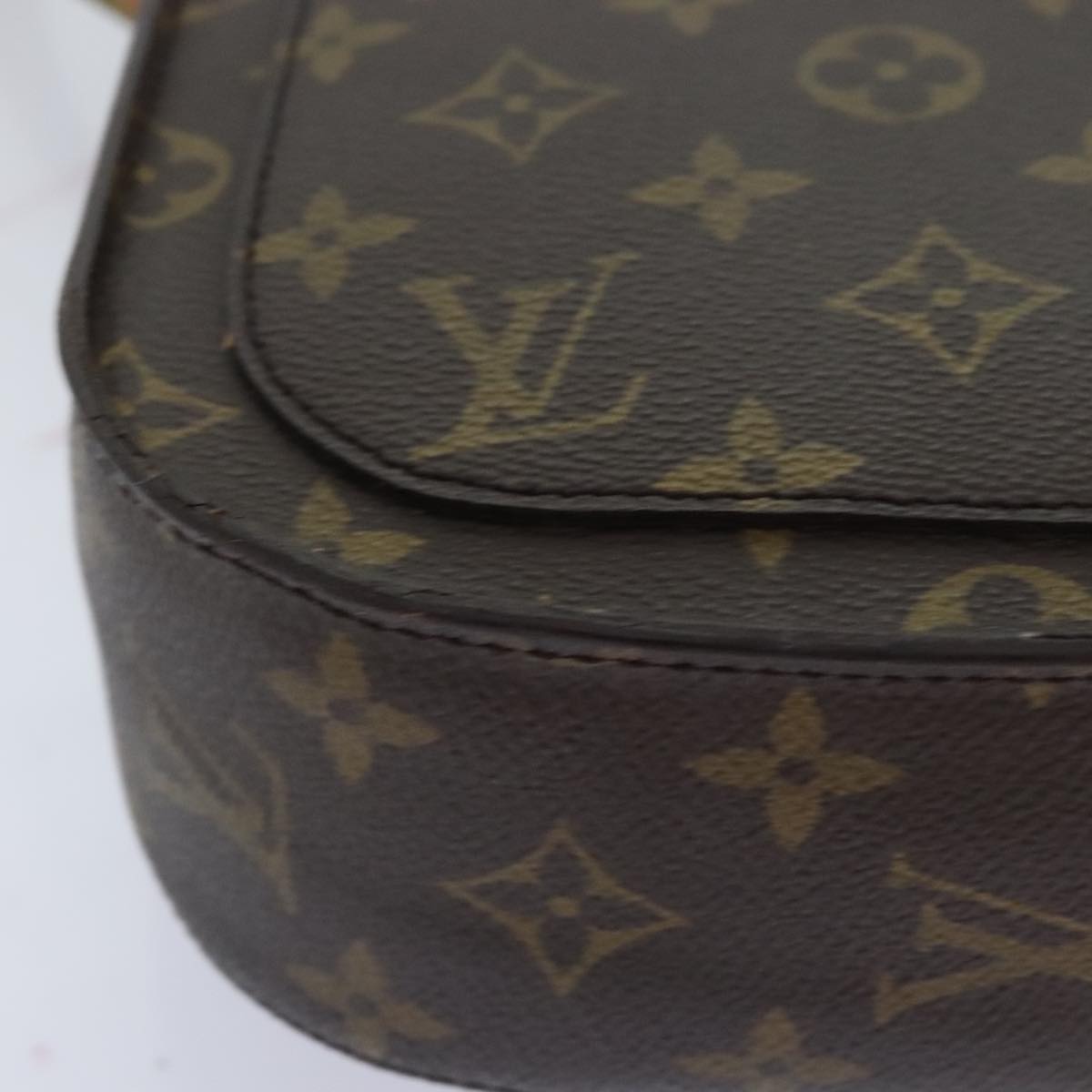 LOUIS VUITTON Monogram Saint Cloud GM Shoulder Bag M51242 LV Auth ep5797