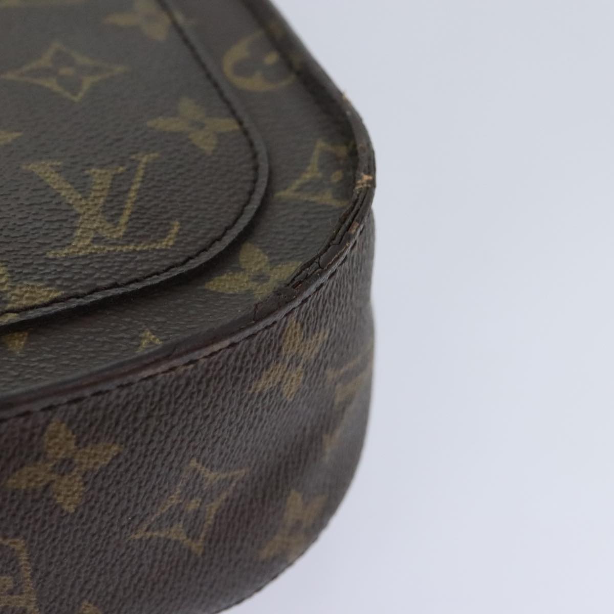 LOUIS VUITTON Monogram Saint Cloud GM Shoulder Bag M51242 LV Auth ep5797