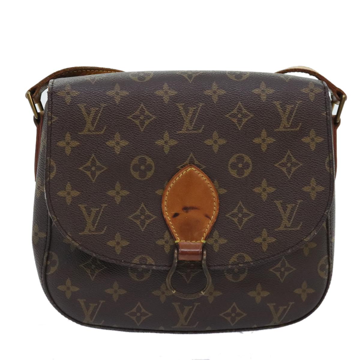 LOUIS VUITTON Monogram Saint Cloud GM Shoulder Bag M51242 LV Auth ep5797 - 0