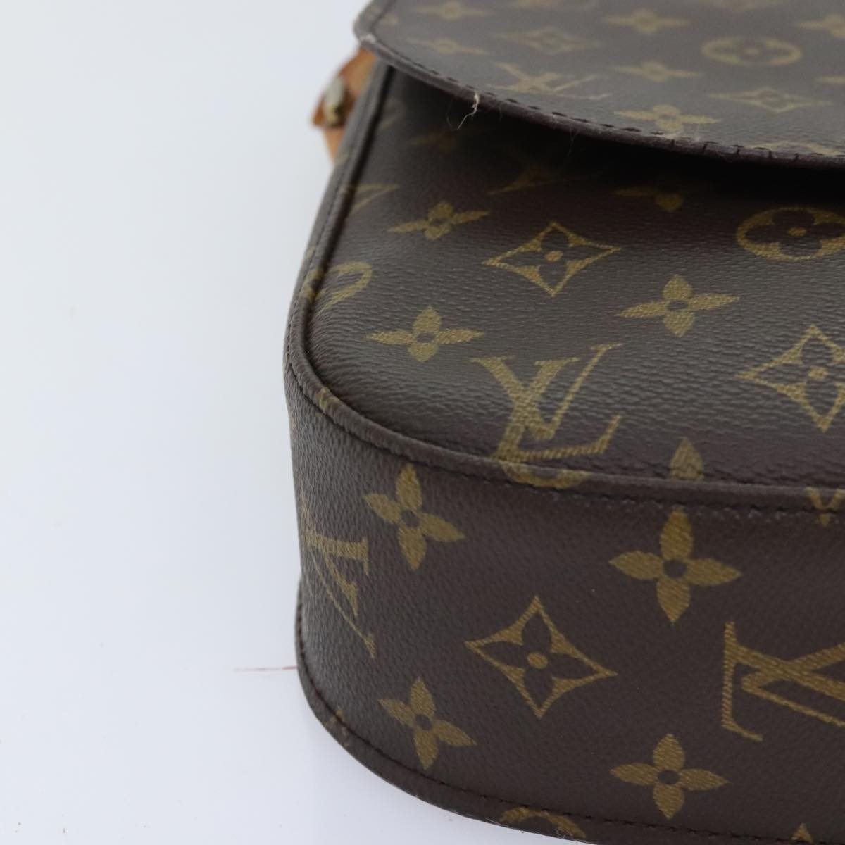 LOUIS VUITTON Monogram Saint Cloud GM Shoulder Bag M51242 LV Auth ep5799