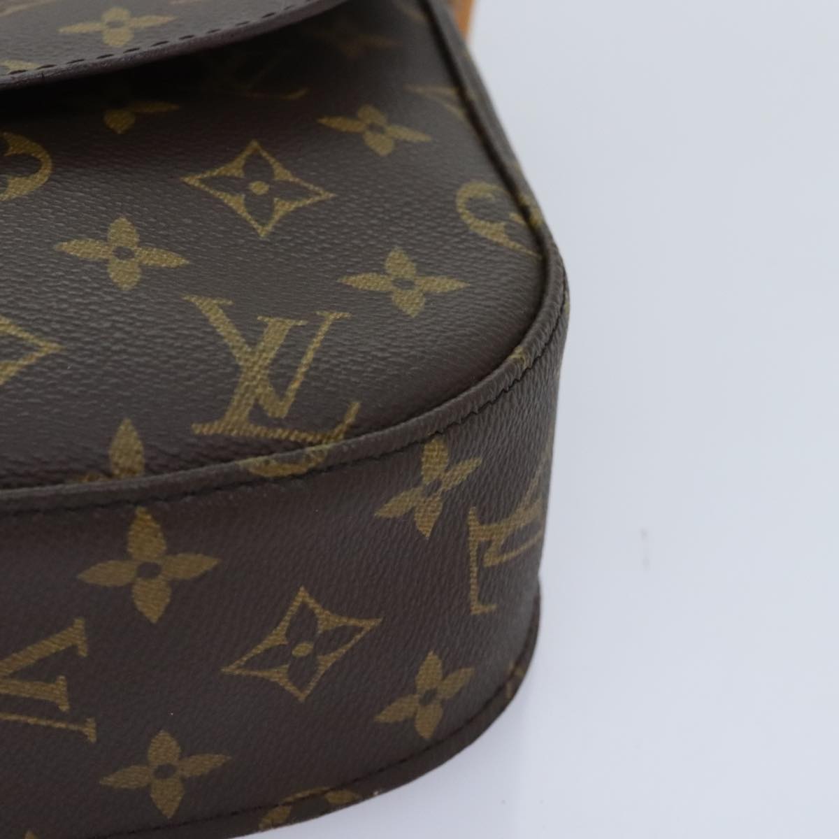 LOUIS VUITTON Monogram Saint Cloud GM Shoulder Bag M51242 LV Auth ep5799