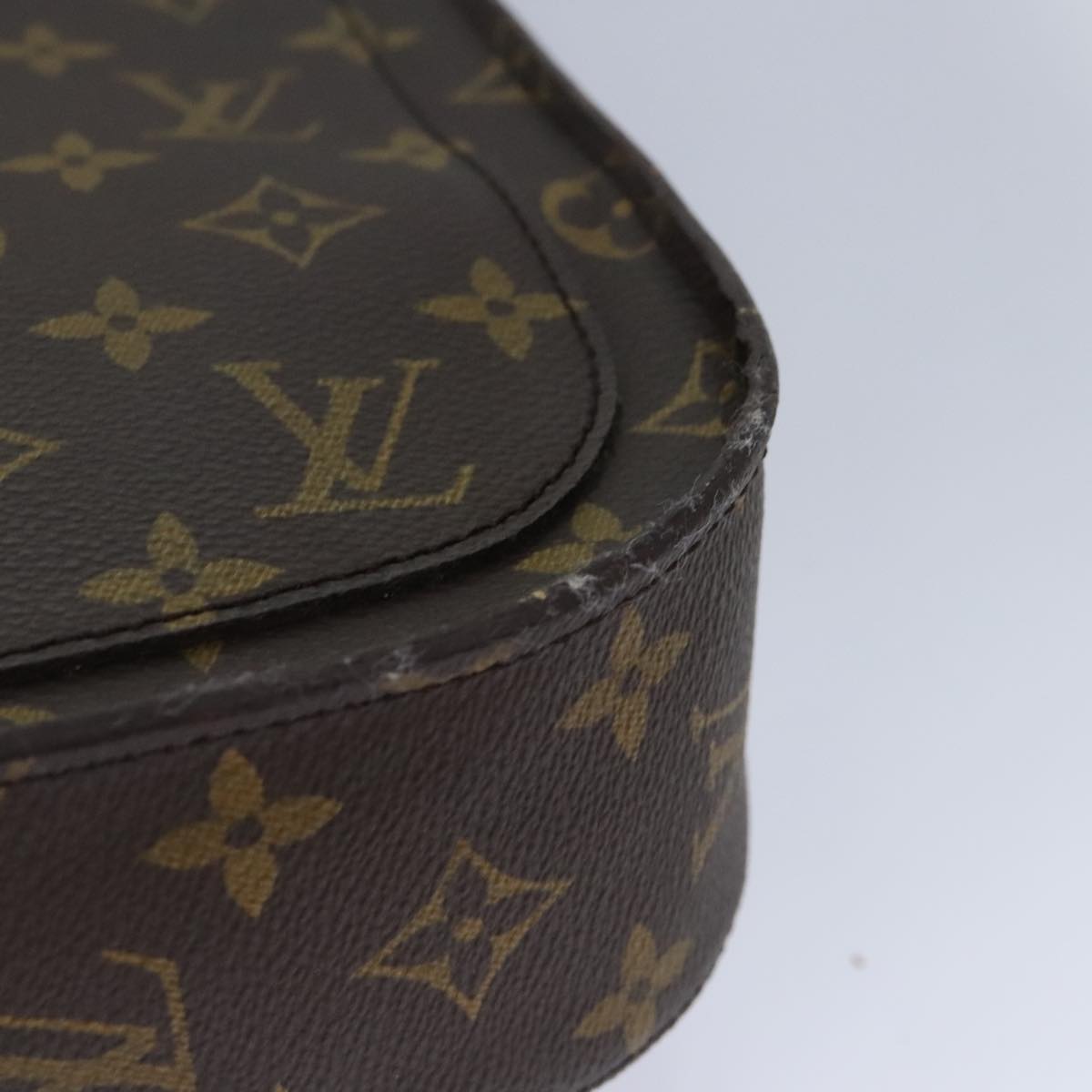 LOUIS VUITTON Monogram Saint Cloud GM Shoulder Bag M51242 LV Auth ep5799