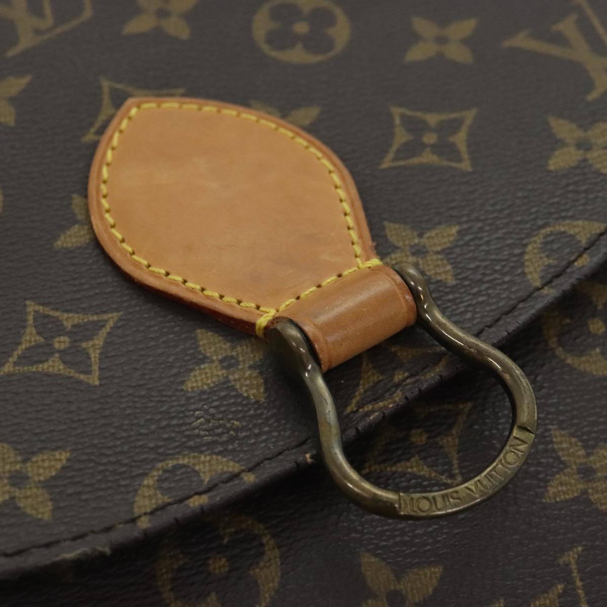 LOUIS VUITTON Monogram Saint Cloud GM Shoulder Bag M51242 LV Auth ep5799