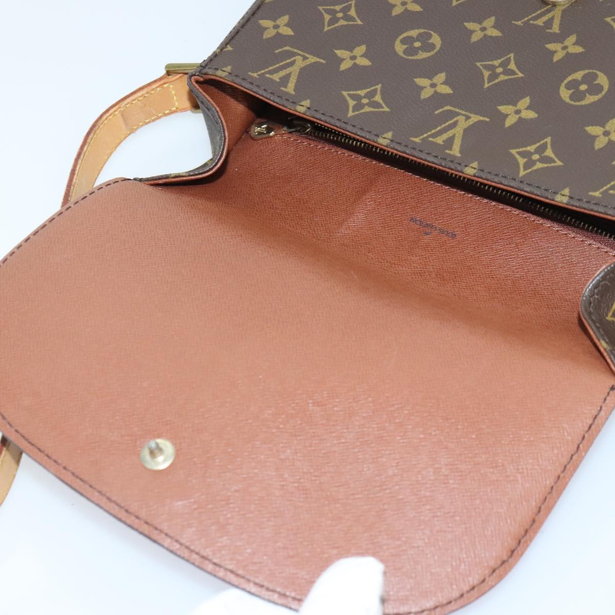 LOUIS VUITTON Monogram Saint Cloud GM Shoulder Bag M51242 LV Auth ep5799