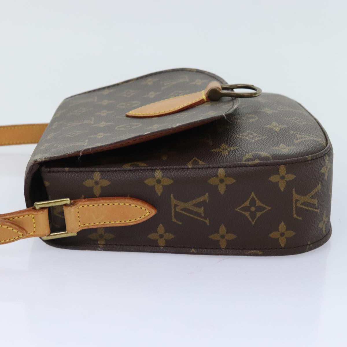 LOUIS VUITTON Monogram Saint Cloud GM Shoulder Bag M51242 LV Auth ep5799