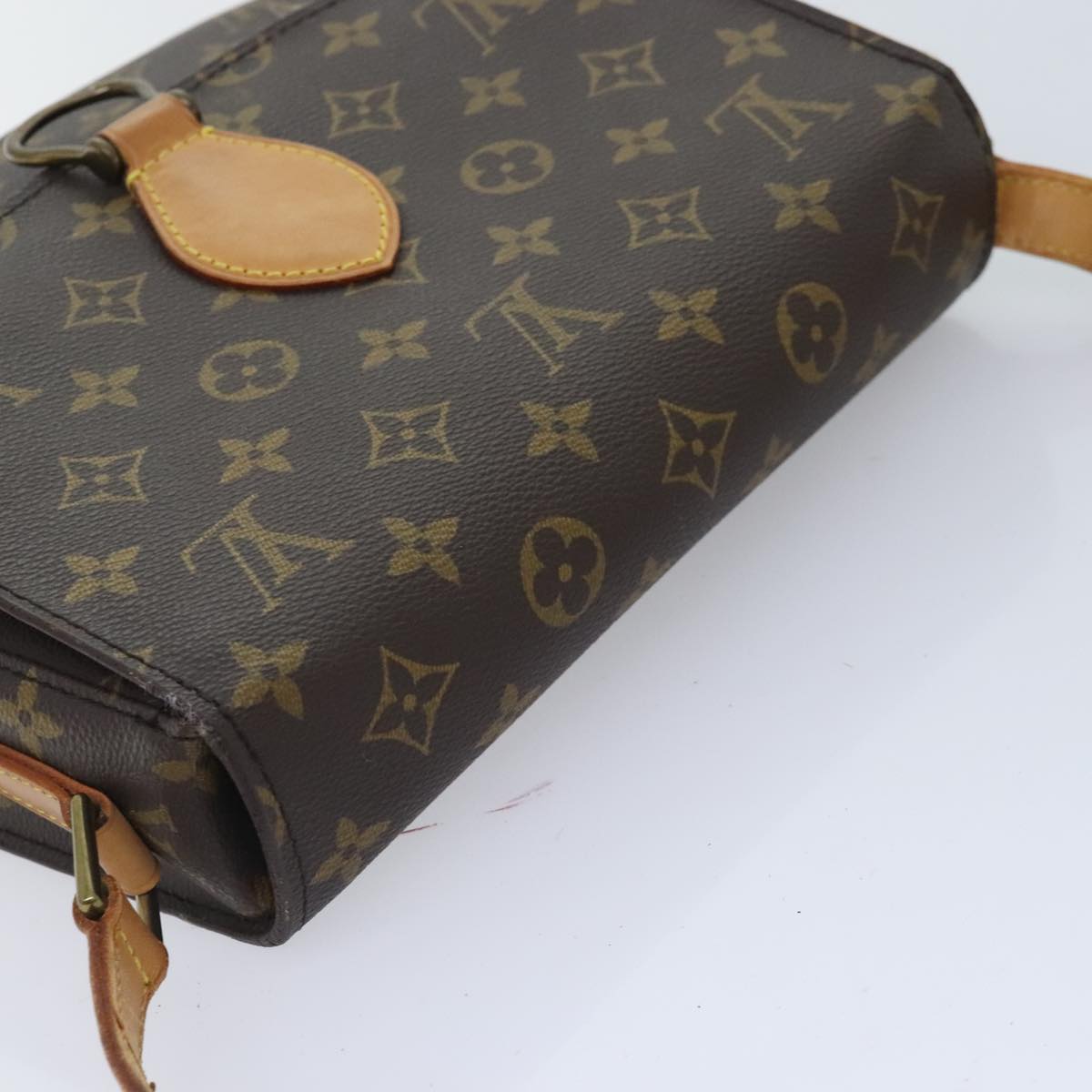 LOUIS VUITTON Monogram Saint Cloud GM Shoulder Bag M51242 LV Auth ep5799