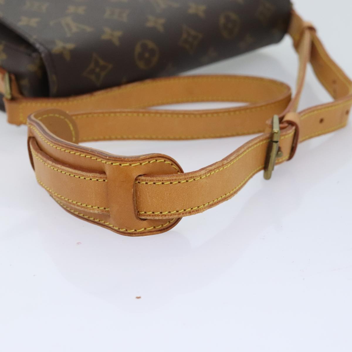 LOUIS VUITTON Monogram Saint Cloud GM Shoulder Bag M51242 LV Auth ep5799