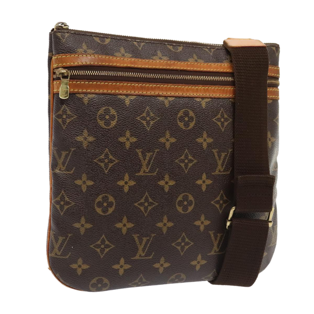 LOUIS VUITTON Monogram Pochette Bosphore Shoulder Bag M40044 LV Auth ep5819