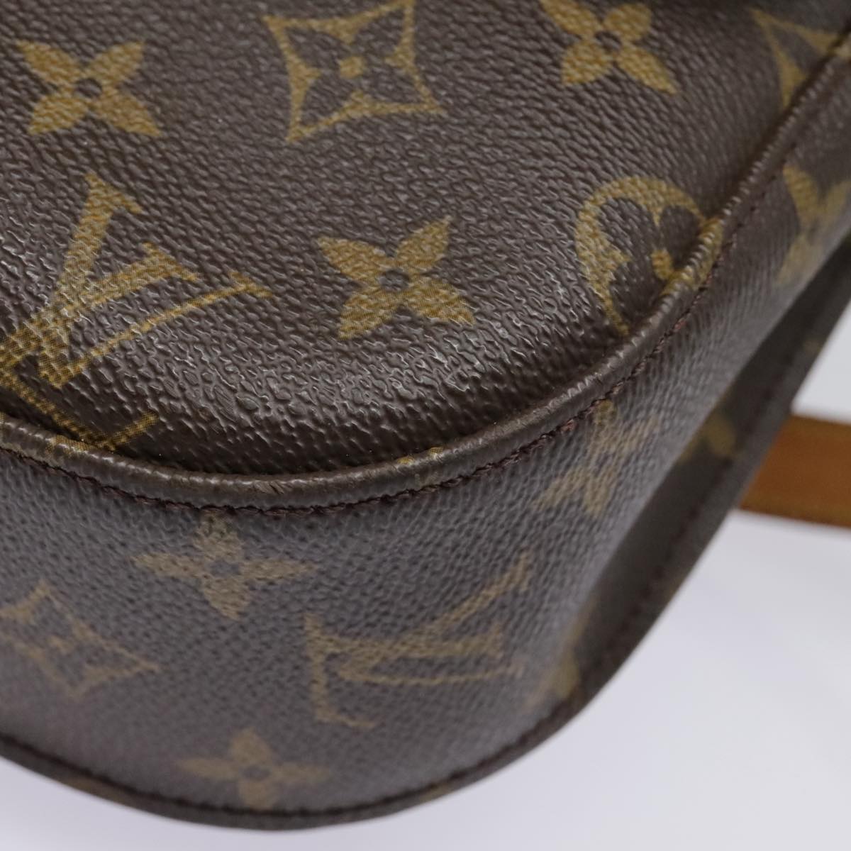 LOUIS VUITTON Monogram Saint Cloud GM Shoulder Bag M51242 LV Auth ep5824