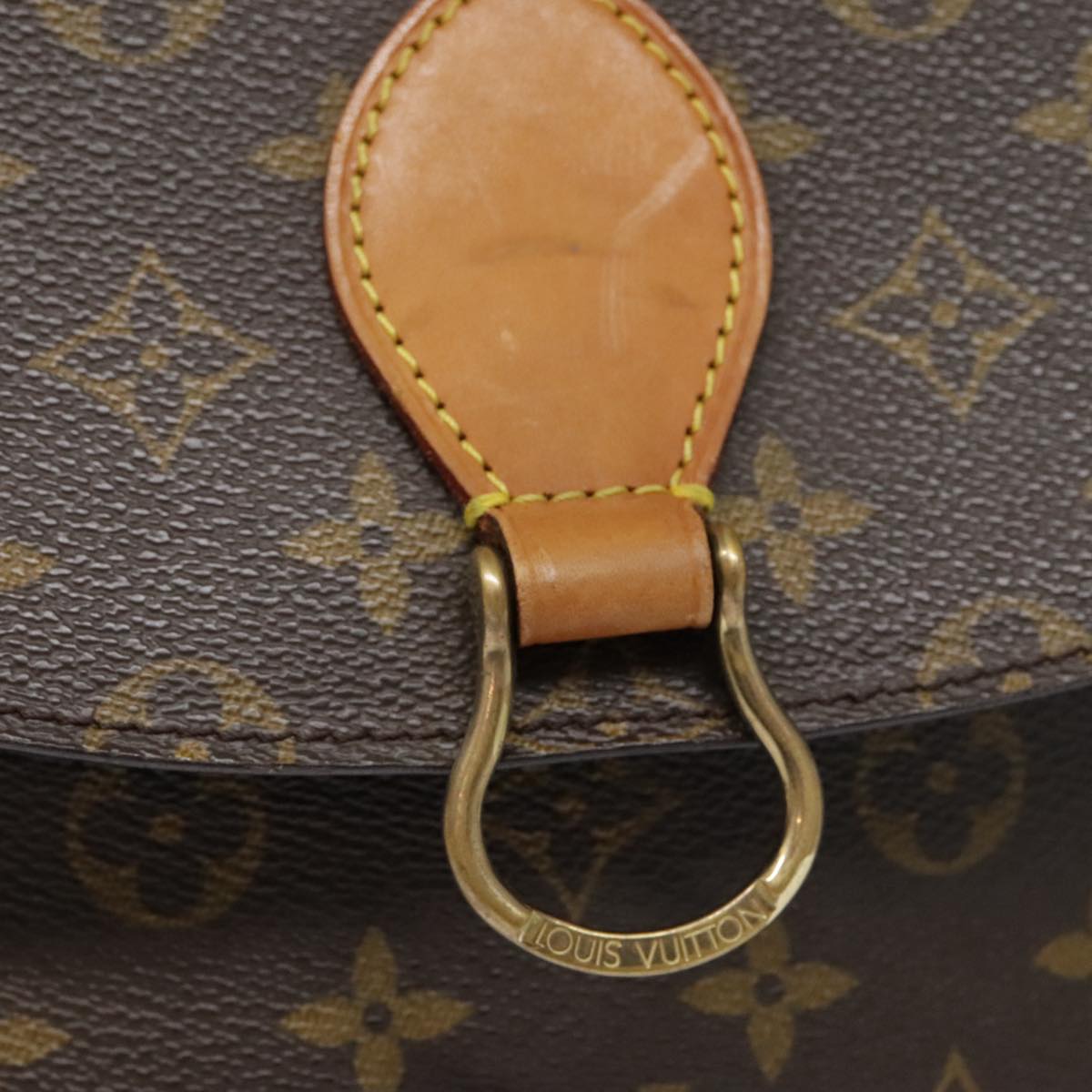 LOUIS VUITTON Monogram Saint Cloud GM Shoulder Bag M51242 LV Auth ep5824