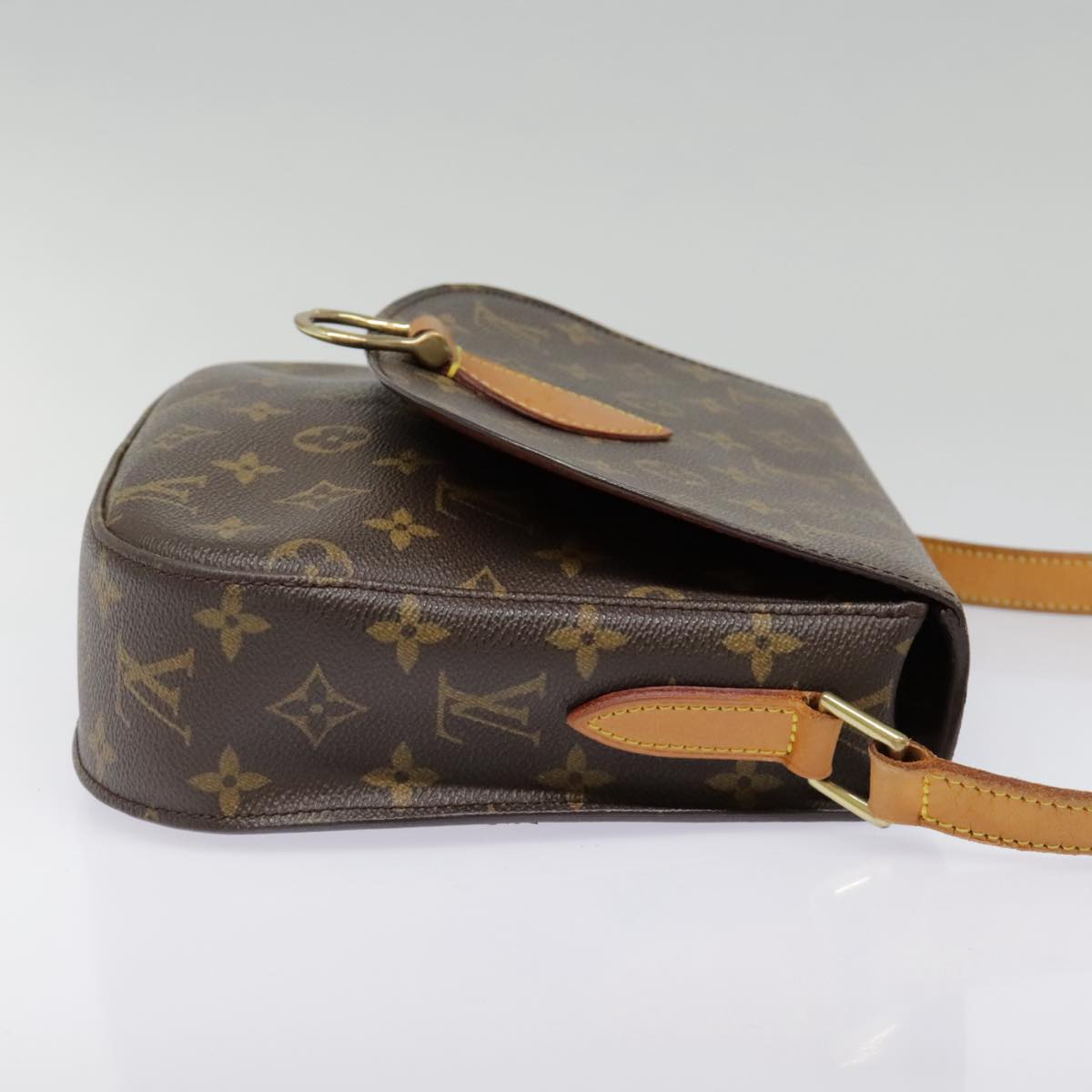 LOUIS VUITTON Monogram Saint Cloud GM Shoulder Bag M51242 LV Auth ep5824