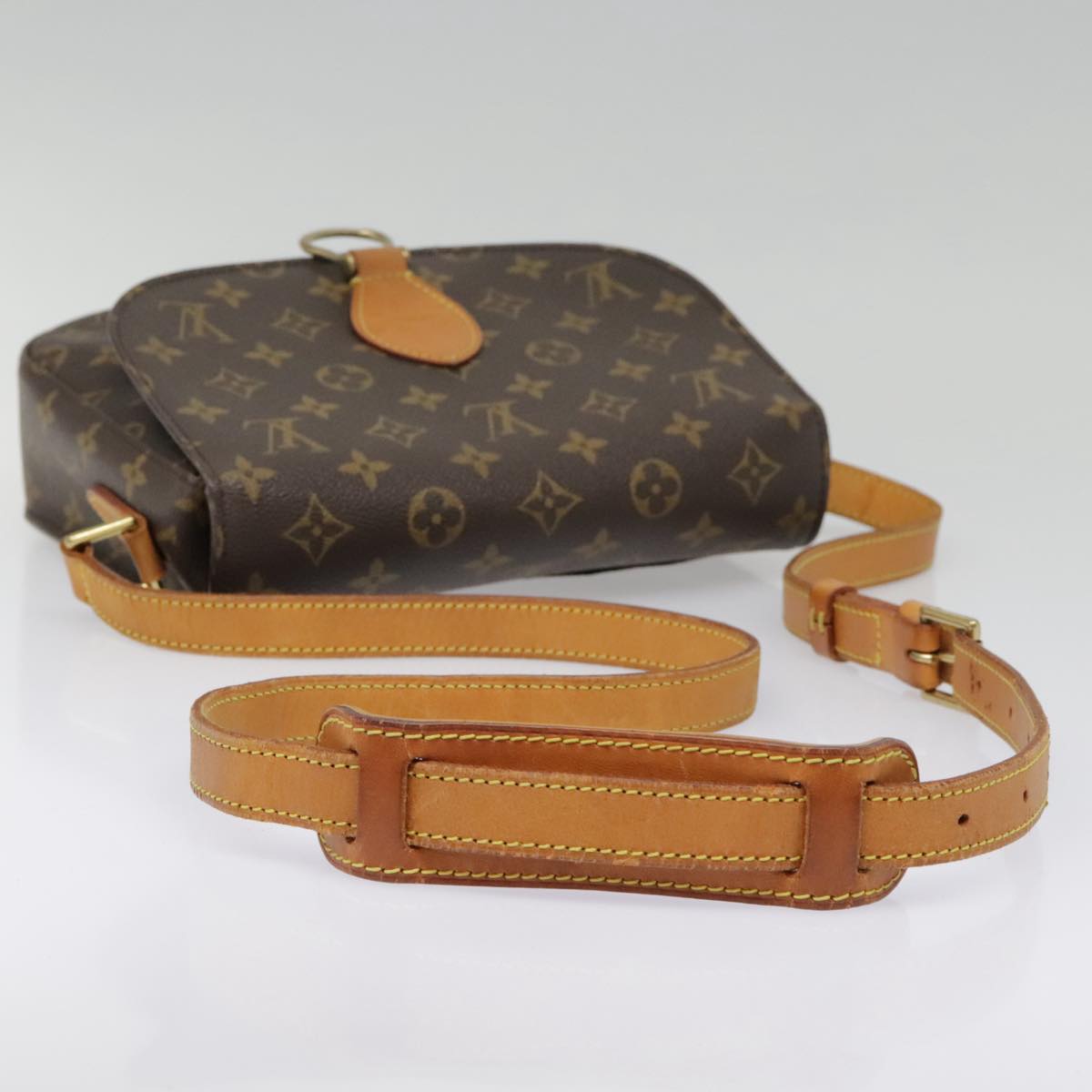 LOUIS VUITTON Monogram Saint Cloud GM Shoulder Bag M51242 LV Auth ep5824