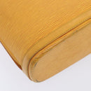 LOUIS VUITTON Epi Lussac Shoulder Bag Yellow M52289 LV Auth ep5833-16