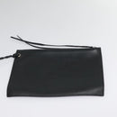 BALENCIAGA Tote Bag Leather 2way Green Silver Auth ep5837-20