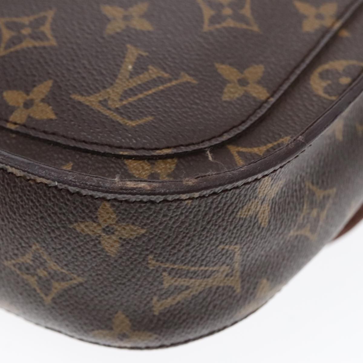 LOUIS VUITTON Monogram Saint Cloud GM Shoulder Bag M51242 LV Auth ep5853