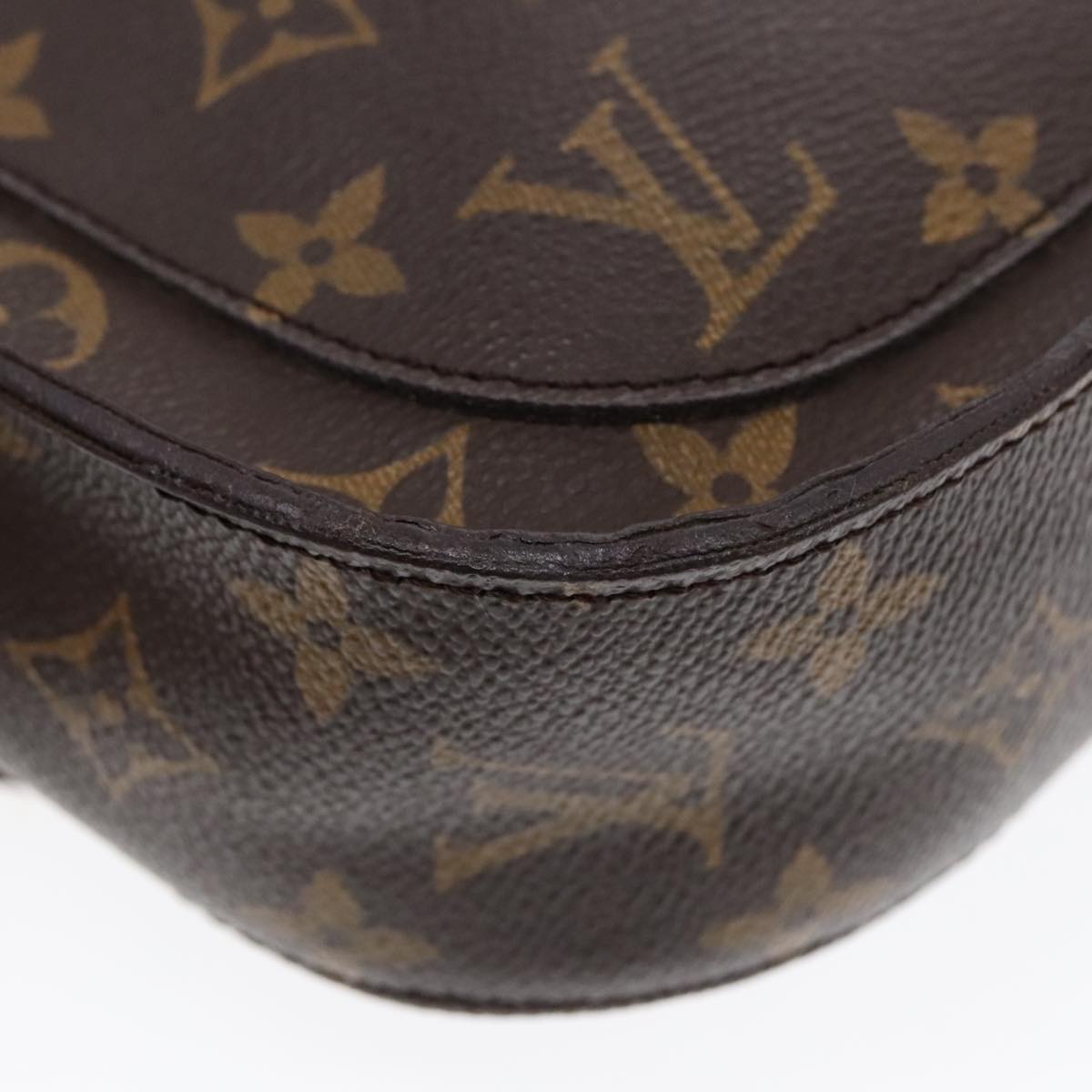 LOUIS VUITTON Monogram Saint Cloud GM Shoulder Bag M51242 LV Auth ep5853