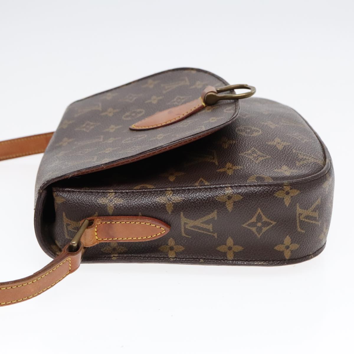 LOUIS VUITTON Monogram Saint Cloud GM Shoulder Bag M51242 LV Auth ep5853